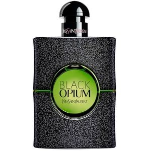 Brand new 75ml bottle of Black Opium illicit green perfume.